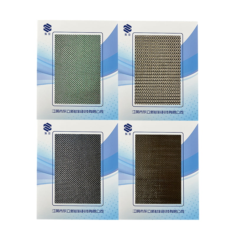 ผ้าทอเส้นใยโลหะและโพลีเอสเตอร์